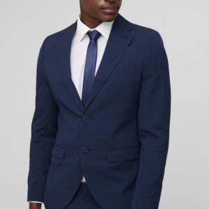 Slim Single Breasted Suit Jacket