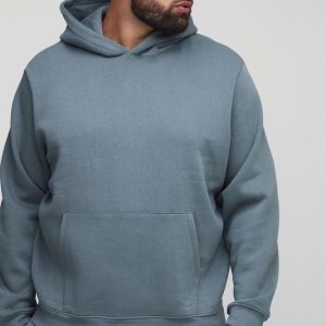 Plus Basic Regular Fit Over the Head Hoodie