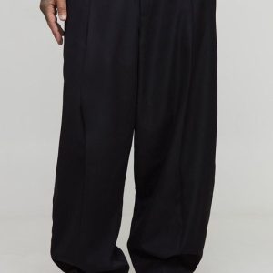 Tall Pleat Front Balloon Fit Trousers