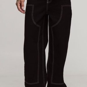 Tall Contrast Stitch Worker Jeans