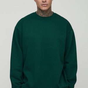 Tall Basic Oversized Crew Neck Sweatshirt