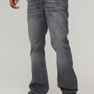 Slim Flared Stacked Tonal Gusset Jeans