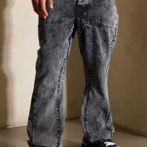 Relaxed Flared Carpenter Gusset Jeans