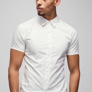 Short Sleeve Stretch Fit Shirt