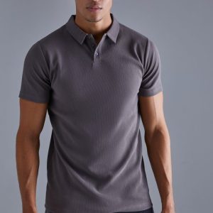 Slim Rib Ottoman Polo