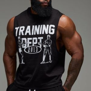 Training Dept Boxy Dropped Armhole Tank