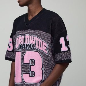 Worldwide Varsity Jacquard Knitted Hockey Sports Top