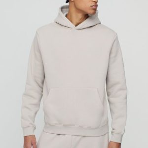 Basic Regular Fit Over The Head Hoodie