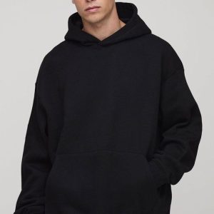 Basic Oversized Over the Head Hoodie