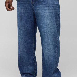 Plus Relaxed Rigid Jeans