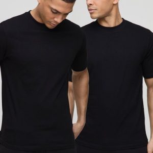 2 Pack Regular Fit Basic T-Shirt