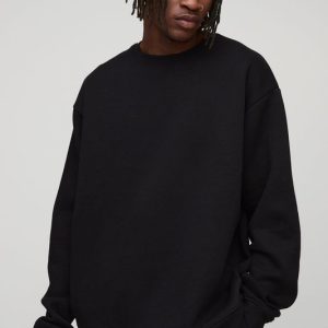 Tall Basic Oversized Crew Neck Sweatshirt
