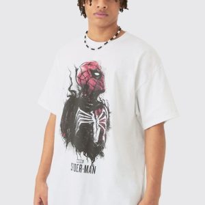 Oversized Spiderman Venom License T-shirt
