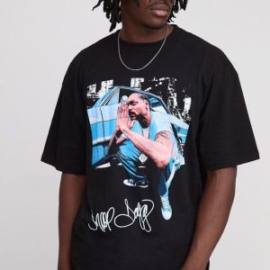 Tall Oversized Snoop Dogg License Print T-Shirt