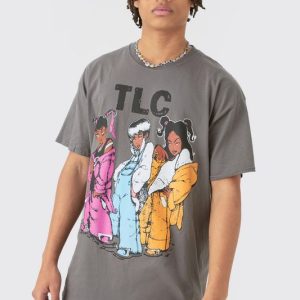 Oversized TLC Wash License T-shirt