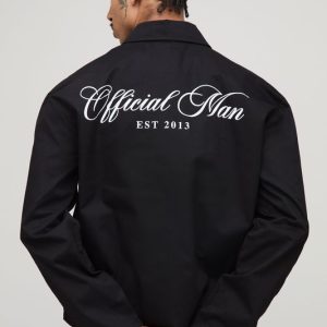 Oversized Boxy Back Printed Long Sleeve Shirt