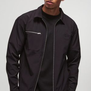 Regular Fit Technical Stretch Homme Shirt Jacket