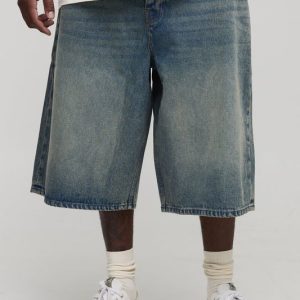 Plus Relaxed Fit Tinted Jorts