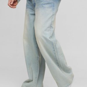 Tall Washed Baggy Fit Jeans