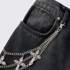 Multiple Cross Jean Chain