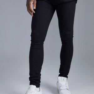 Super Skinny Stretch Washed Jeans