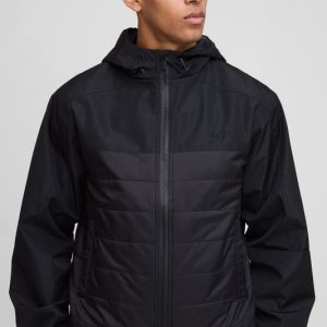 Regular Fit Lightweight Quilted Hooded Jacket