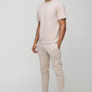 Regular Interlock T-shirt And Sweatpants