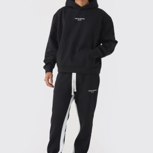 Oversized Boxy Limited Edition Extended Drawcords Hooded Tracksuit