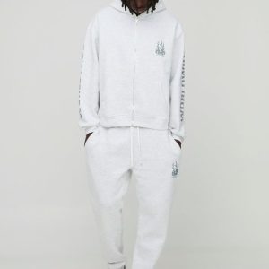 Oversized Boxy Worldwide Zip Hooded Tracksuit