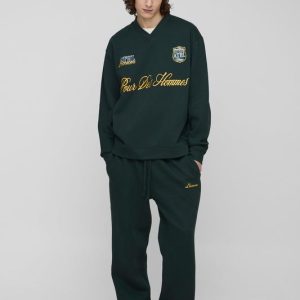 Tall L'Homme Embroidered Oversized Sweat & Sweatpants Tracksuit