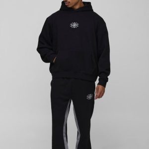 Oversized Boxy M Star Hooded Gusset Tracksuit