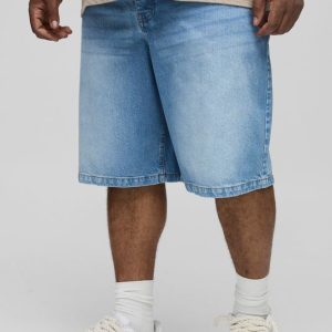 Plus Relaxed Fit Jorts