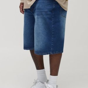Plus Relaxed Fit Jorts