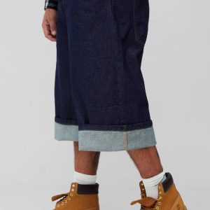 Plus Cuffed Parachute Jorts