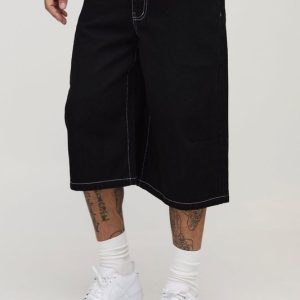 Tall Contrast Stitch Jorts