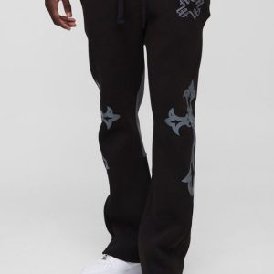 Slim Fit Cross Gusset Sweatpants