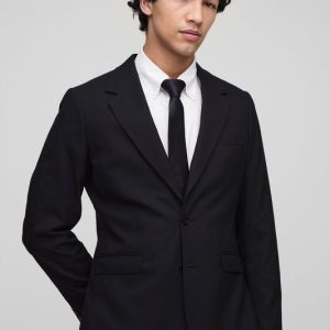Slim Single Breasted Suit Jacket