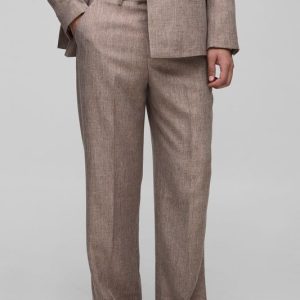 Wide Fit Tailored Dress Pants