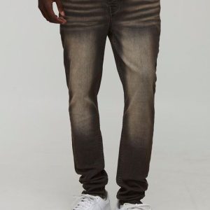 Skinny Fit Washed Jeans