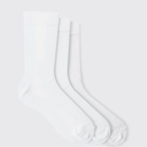 3 Pack Plain Socks