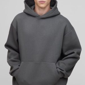 Basic Oversized Over the Head Hoodie