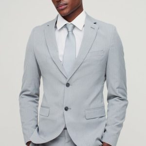 Skinny Single Breasted Suit Jacket