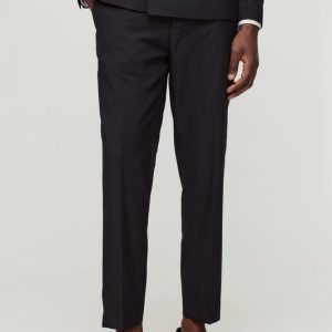 Slim Cropped Dress Pants