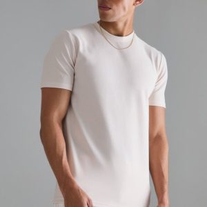 Slim Ottoman Rib T-Shirt