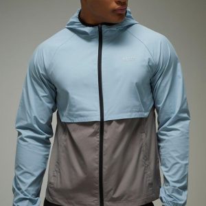 Man Active Colour Block Vent Regular Fit Windbreaker