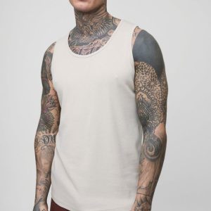 Tall Regular Fit Basic Ribbed Undershirt