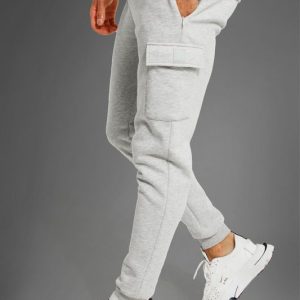 Man Active Workout Cargo Sweatpants