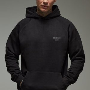Tall Training Dept Oversized Embossed Hoodie