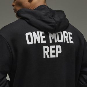 One More Rep Oversized Boxy Hoodie