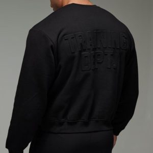Training Dept Boxy Embossed Sweatshirt